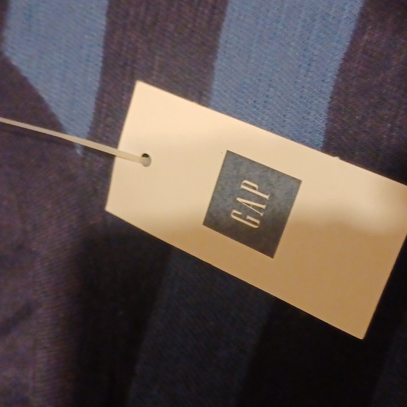 Gap Mens 1969 Blue Stripped Long Sleeve T- Shirt Size L - Picture 13 of 14